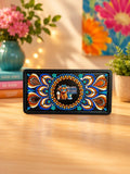 12.5" × 6.5" “I’m Not a Hot Mess, I’m a Spicy Disaster” Highland Cow Mandala Plaque